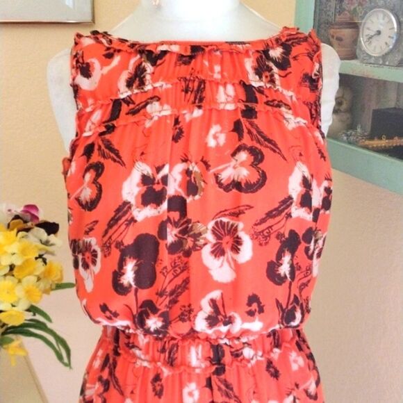 Max Studio Special Products Orange Dress - Picture 2 of 11